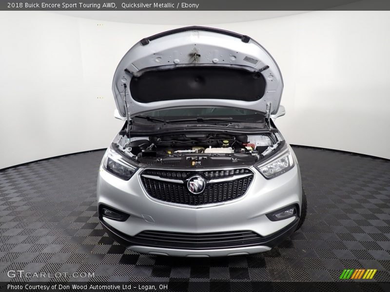 Quicksilver Metallic / Ebony 2018 Buick Encore Sport Touring AWD