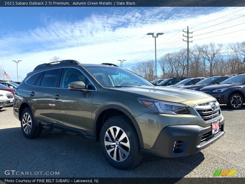 Autumn Green Metallic / Slate Black 2021 Subaru Outback 2.5i Premium