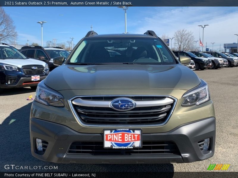 Autumn Green Metallic / Slate Black 2021 Subaru Outback 2.5i Premium