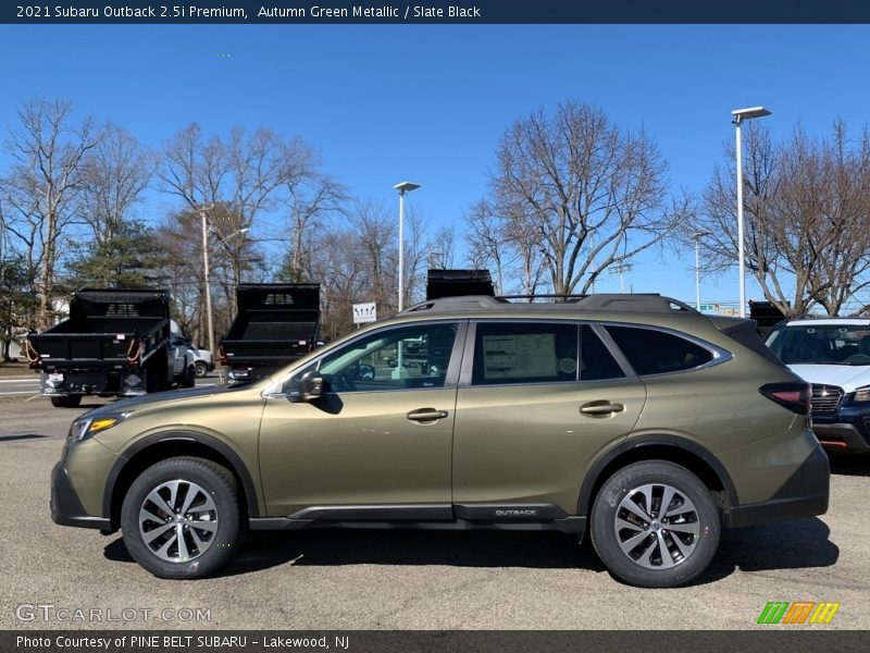  2021 Outback 2.5i Premium Autumn Green Metallic