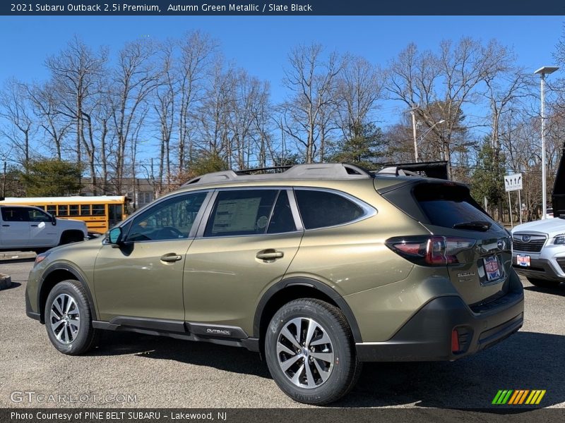 Autumn Green Metallic / Slate Black 2021 Subaru Outback 2.5i Premium