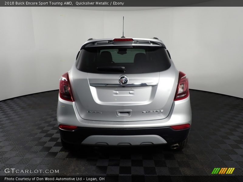 Quicksilver Metallic / Ebony 2018 Buick Encore Sport Touring AWD