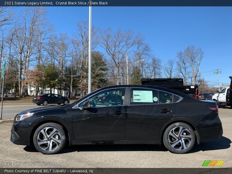 Crystal Black Silica / Slate Black 2021 Subaru Legacy Limited