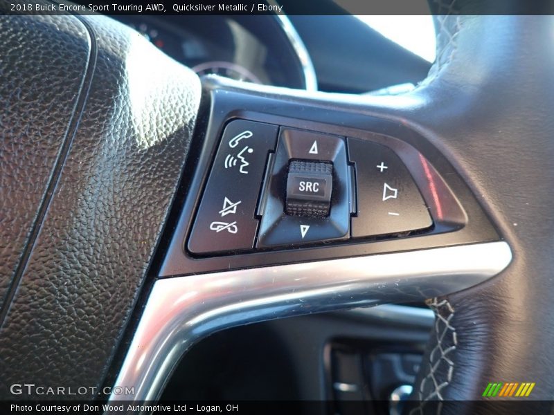Quicksilver Metallic / Ebony 2018 Buick Encore Sport Touring AWD