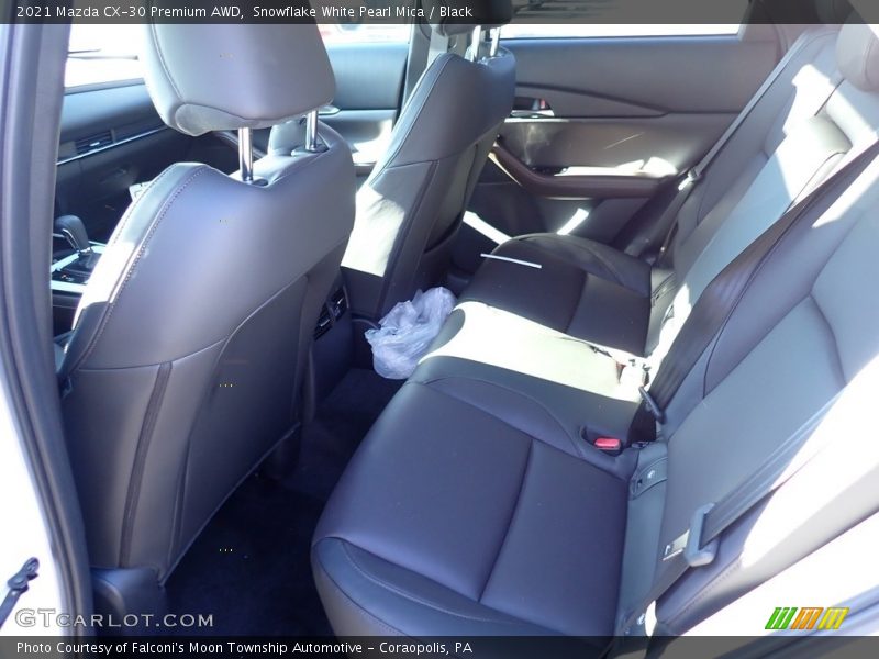 Snowflake White Pearl Mica / Black 2021 Mazda CX-30 Premium AWD