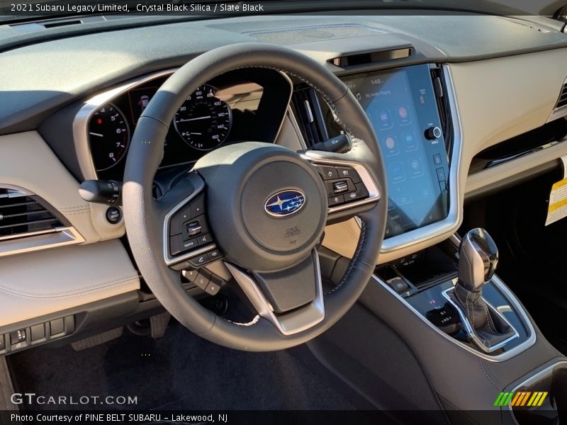 Crystal Black Silica / Slate Black 2021 Subaru Legacy Limited