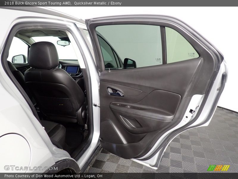 Quicksilver Metallic / Ebony 2018 Buick Encore Sport Touring AWD