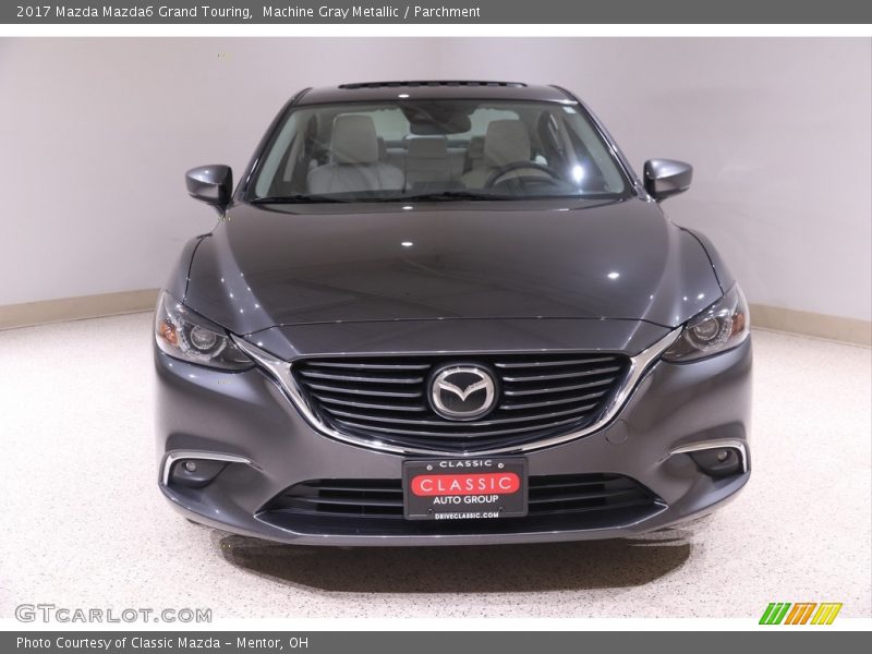 Machine Gray Metallic / Parchment 2017 Mazda Mazda6 Grand Touring
