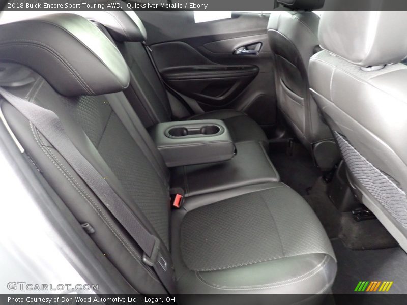 Quicksilver Metallic / Ebony 2018 Buick Encore Sport Touring AWD