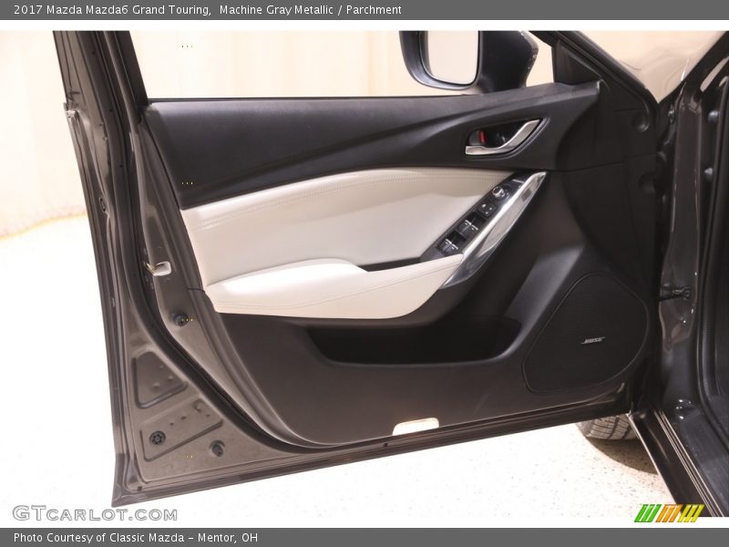 Machine Gray Metallic / Parchment 2017 Mazda Mazda6 Grand Touring