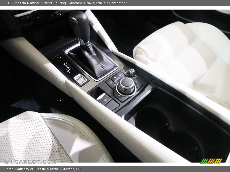Machine Gray Metallic / Parchment 2017 Mazda Mazda6 Grand Touring