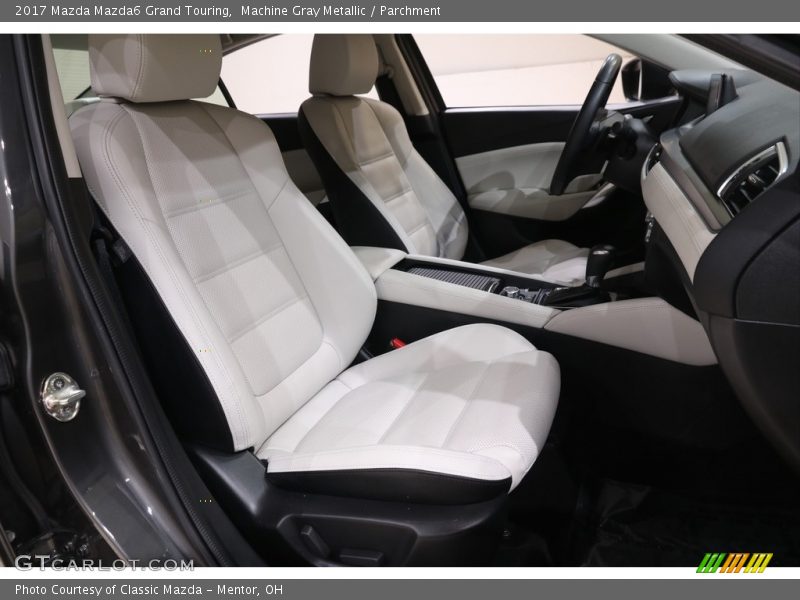 Machine Gray Metallic / Parchment 2017 Mazda Mazda6 Grand Touring