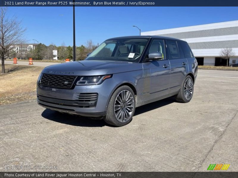 Byron Blue Metallic / Ivory/Espresso 2021 Land Rover Range Rover P525 Westminster