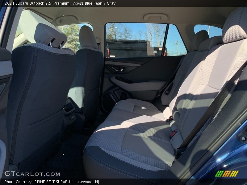 Abyss Blue Pearl / Gray 2021 Subaru Outback 2.5i Premium