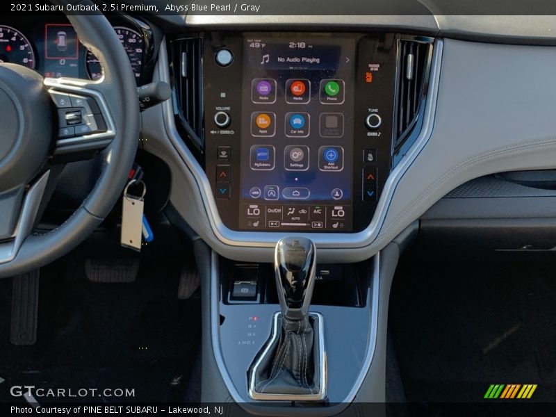 Abyss Blue Pearl / Gray 2021 Subaru Outback 2.5i Premium