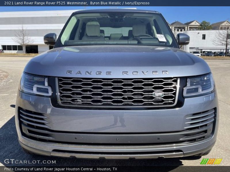Byron Blue Metallic / Ivory/Espresso 2021 Land Rover Range Rover P525 Westminster