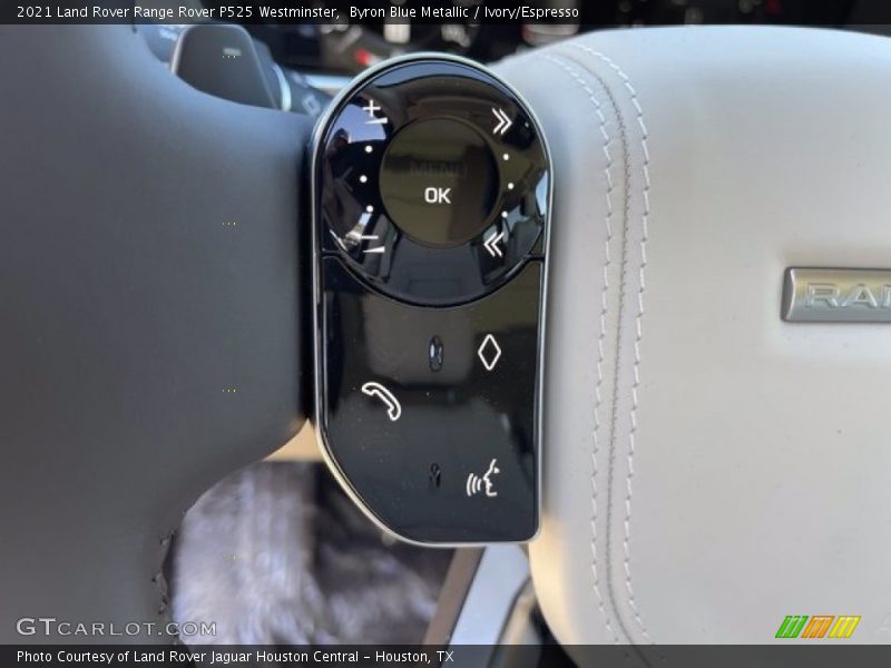 Byron Blue Metallic / Ivory/Espresso 2021 Land Rover Range Rover P525 Westminster