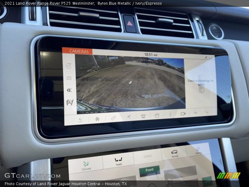 Byron Blue Metallic / Ivory/Espresso 2021 Land Rover Range Rover P525 Westminster