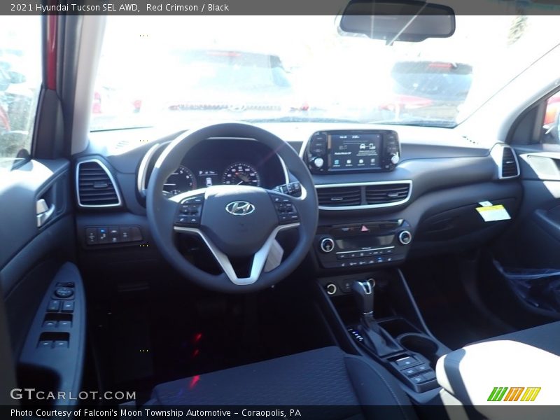 Red Crimson / Black 2021 Hyundai Tucson SEL AWD