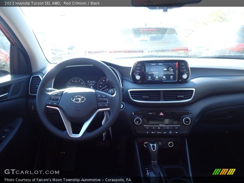 Red Crimson / Black 2021 Hyundai Tucson SEL AWD