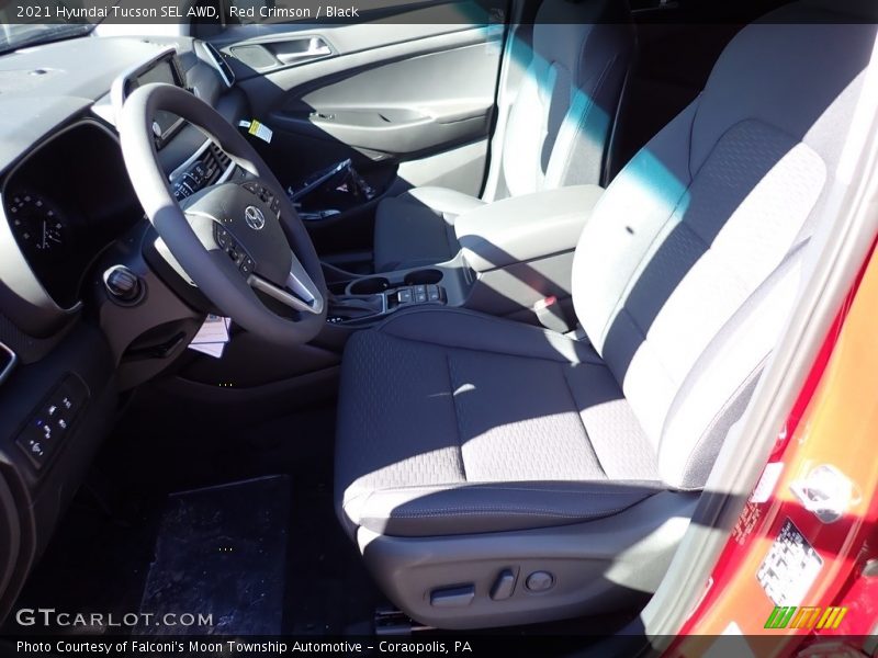 Red Crimson / Black 2021 Hyundai Tucson SEL AWD