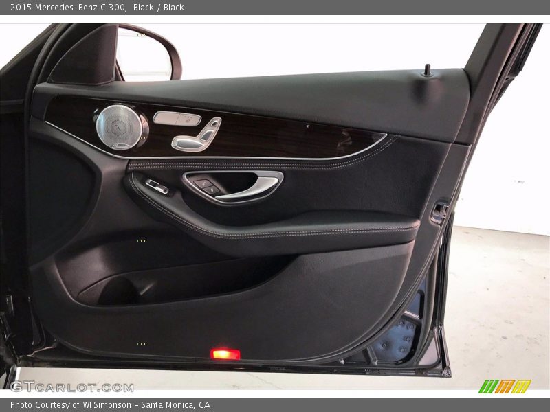 Black / Black 2015 Mercedes-Benz C 300