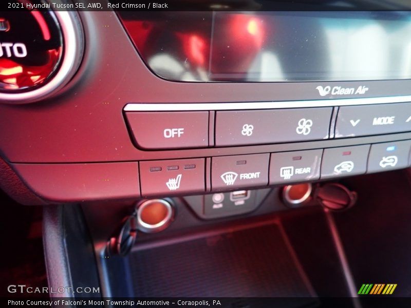 Red Crimson / Black 2021 Hyundai Tucson SEL AWD