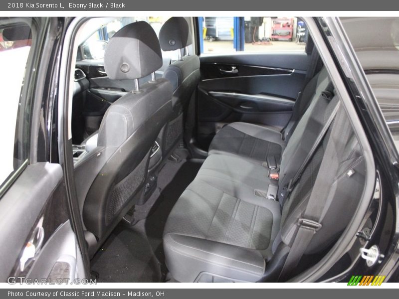 Rear Seat of 2018 Sorento L