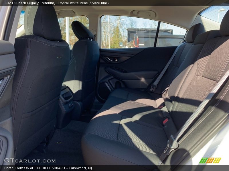 Crystal White Pearl / Slate Black 2021 Subaru Legacy Premium
