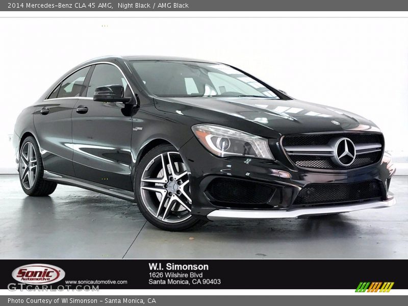Night Black / AMG Black 2014 Mercedes-Benz CLA 45 AMG