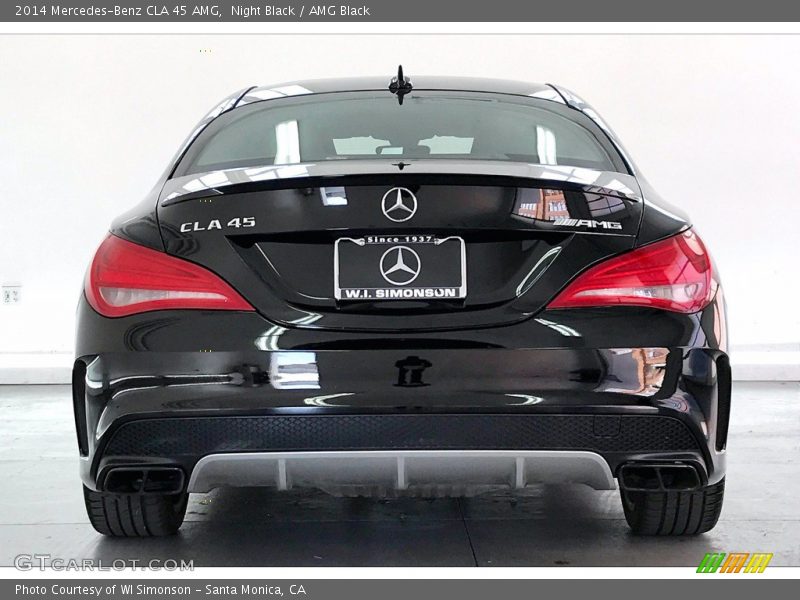 Night Black / AMG Black 2014 Mercedes-Benz CLA 45 AMG