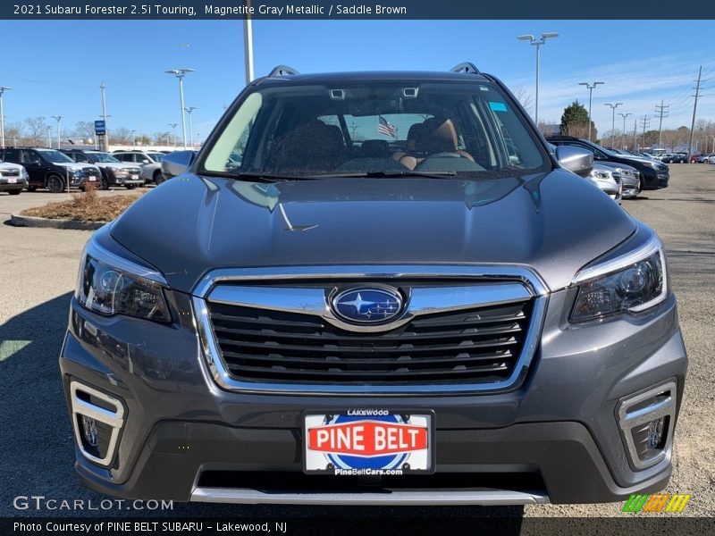Magnetite Gray Metallic / Saddle Brown 2021 Subaru Forester 2.5i Touring