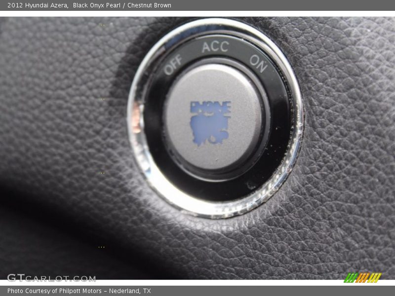 Black Onyx Pearl / Chestnut Brown 2012 Hyundai Azera