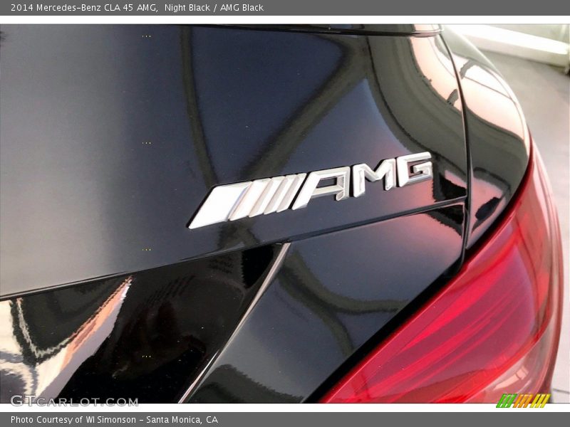 Night Black / AMG Black 2014 Mercedes-Benz CLA 45 AMG