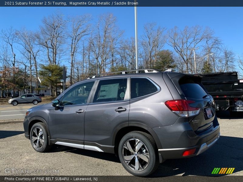 Magnetite Gray Metallic / Saddle Brown 2021 Subaru Forester 2.5i Touring
