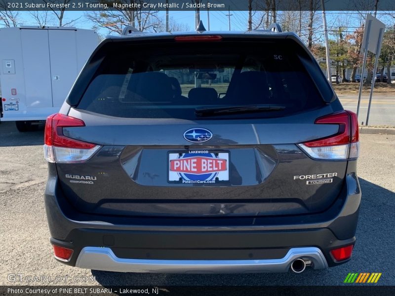 Magnetite Gray Metallic / Saddle Brown 2021 Subaru Forester 2.5i Touring