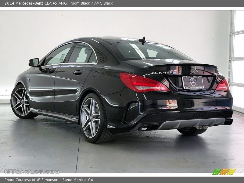 Night Black / AMG Black 2014 Mercedes-Benz CLA 45 AMG