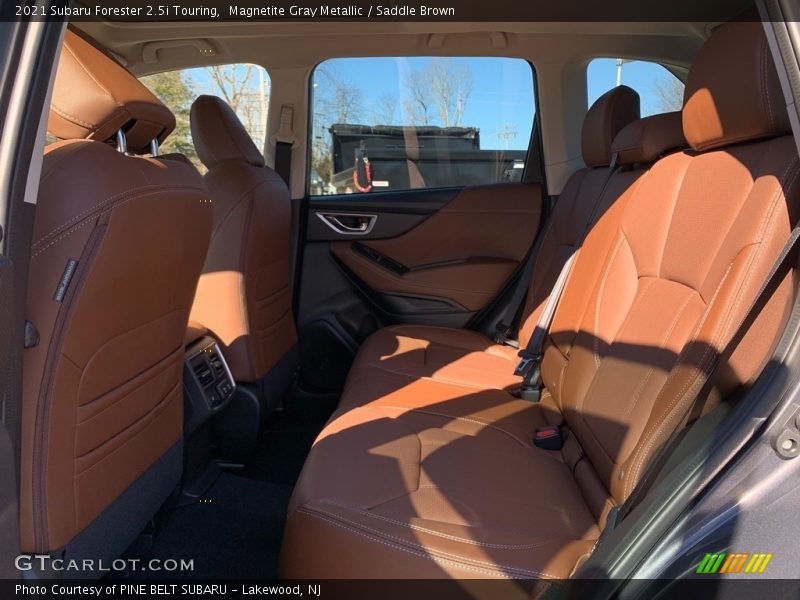 Magnetite Gray Metallic / Saddle Brown 2021 Subaru Forester 2.5i Touring