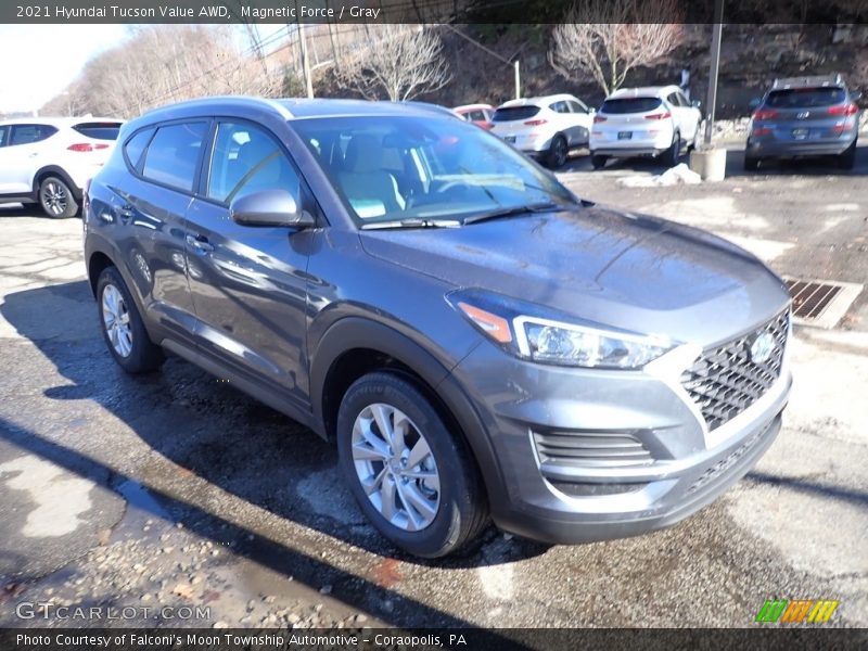Magnetic Force / Gray 2021 Hyundai Tucson Value AWD