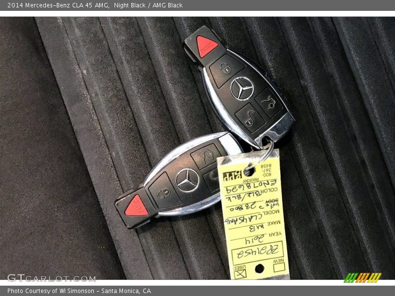 Night Black / AMG Black 2014 Mercedes-Benz CLA 45 AMG