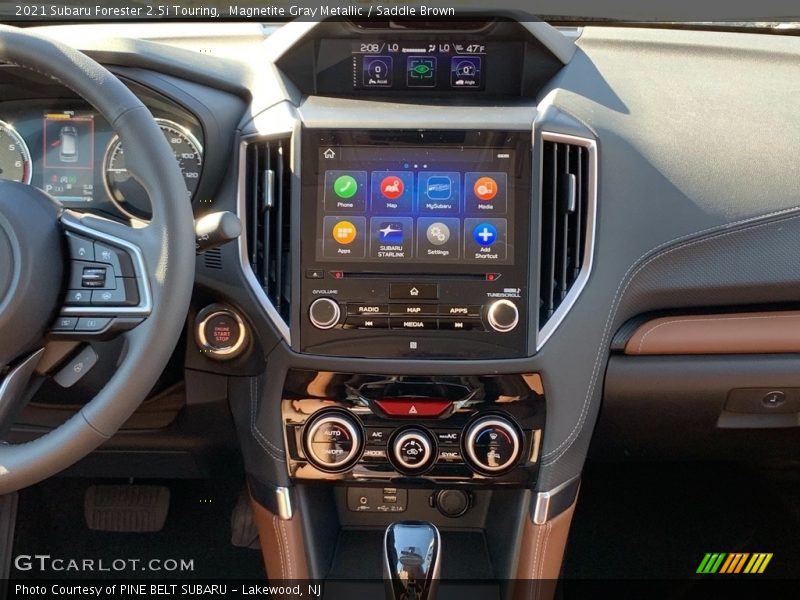 Magnetite Gray Metallic / Saddle Brown 2021 Subaru Forester 2.5i Touring