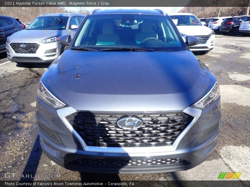 Magnetic Force / Gray 2021 Hyundai Tucson Value AWD