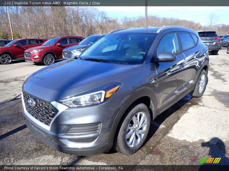 Magnetic Force / Gray 2021 Hyundai Tucson Value AWD
