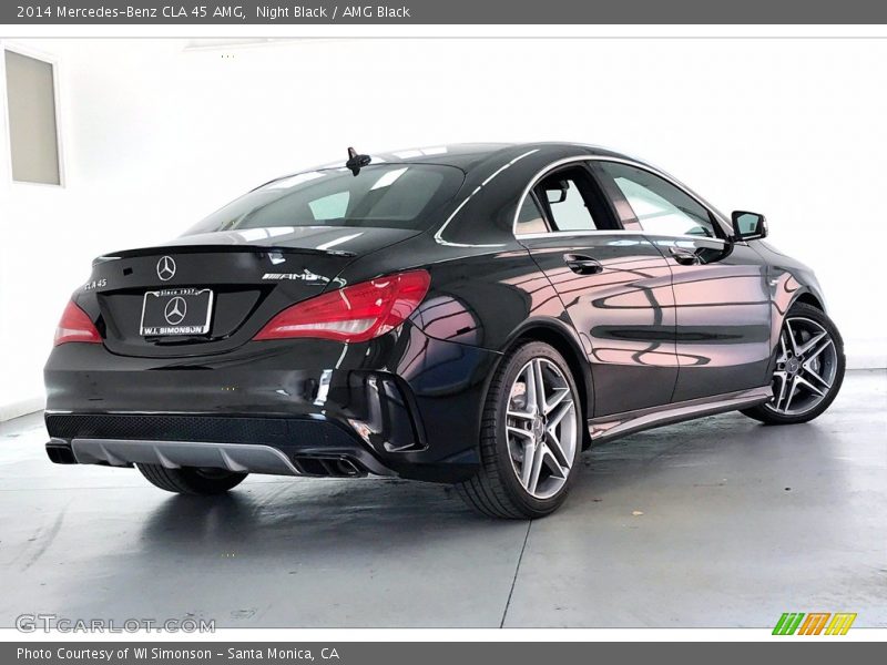 Night Black / AMG Black 2014 Mercedes-Benz CLA 45 AMG
