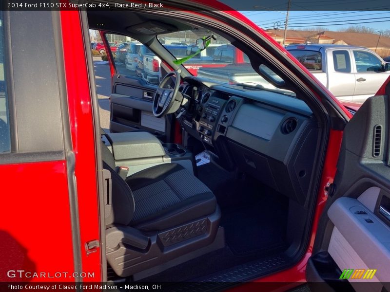 Race Red / Black 2014 Ford F150 STX SuperCab 4x4