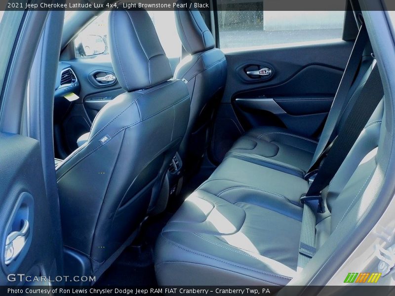 Light Brownstone Pearl / Black 2021 Jeep Cherokee Latitude Lux 4x4