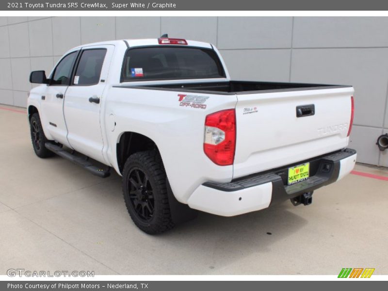 Super White / Graphite 2021 Toyota Tundra SR5 CrewMax