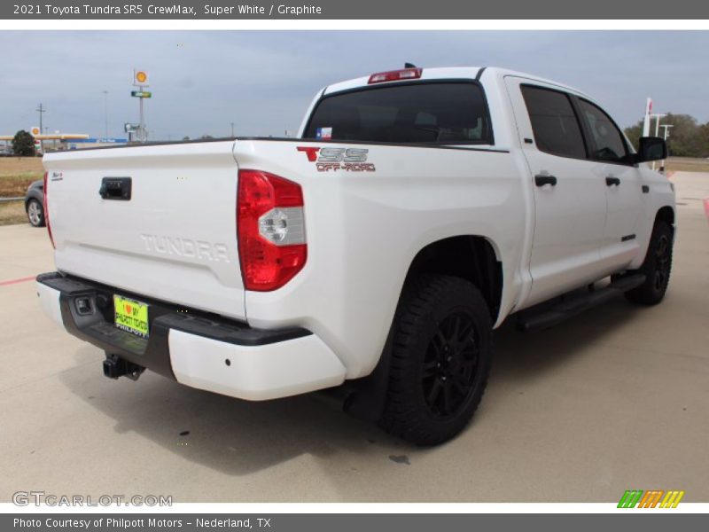 Super White / Graphite 2021 Toyota Tundra SR5 CrewMax