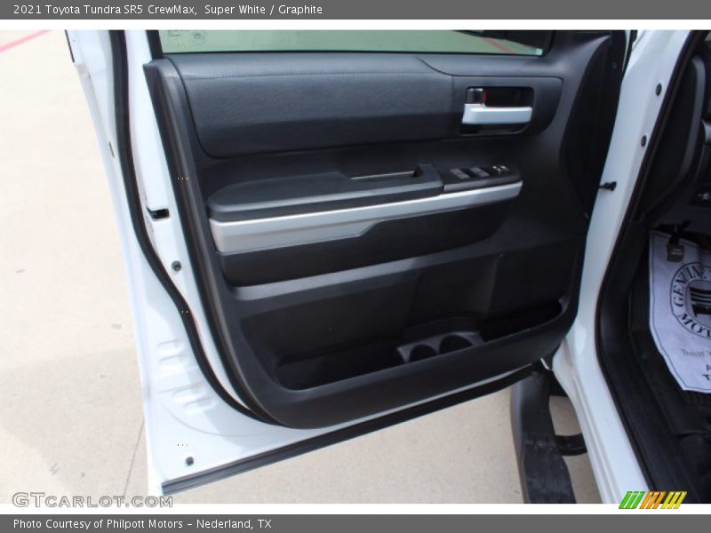 Super White / Graphite 2021 Toyota Tundra SR5 CrewMax