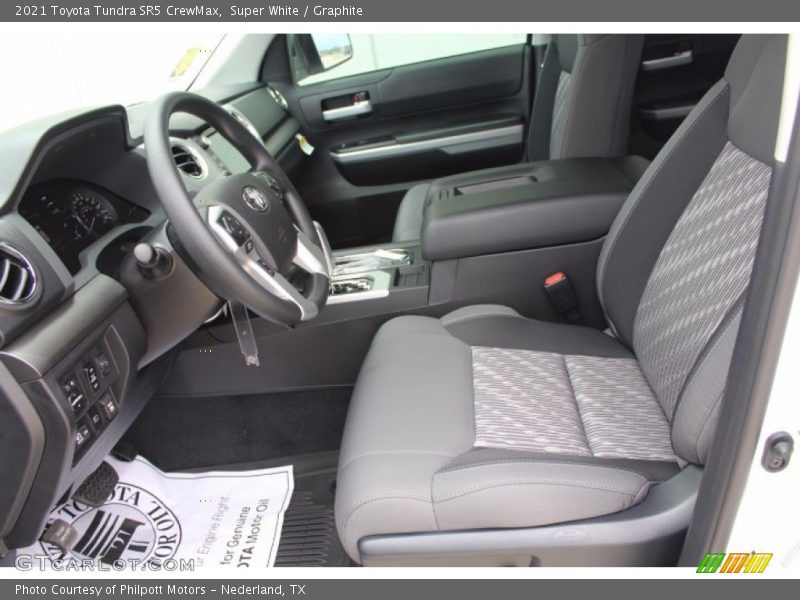 Super White / Graphite 2021 Toyota Tundra SR5 CrewMax
